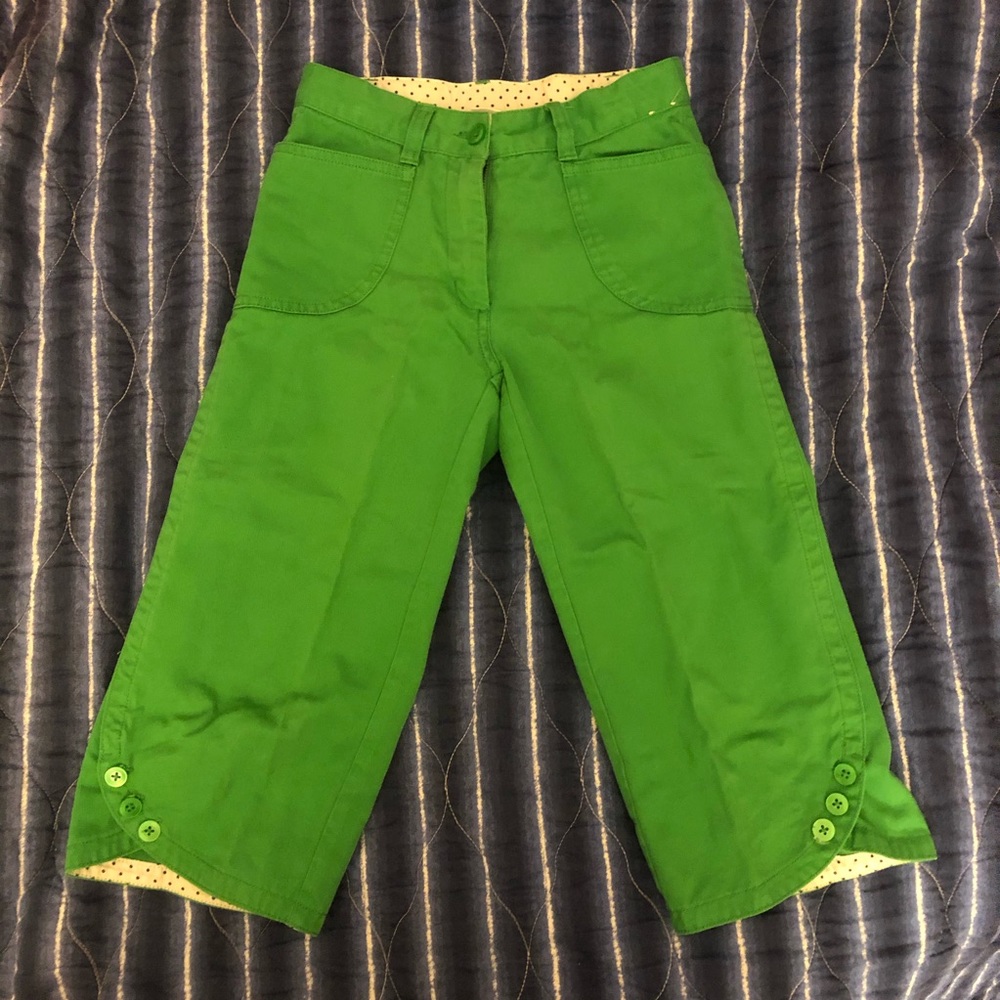 Gymboree Green Capri